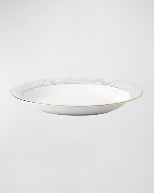 Wedgwood Gio Gold Oval Serving Bowl Neiman Marcus