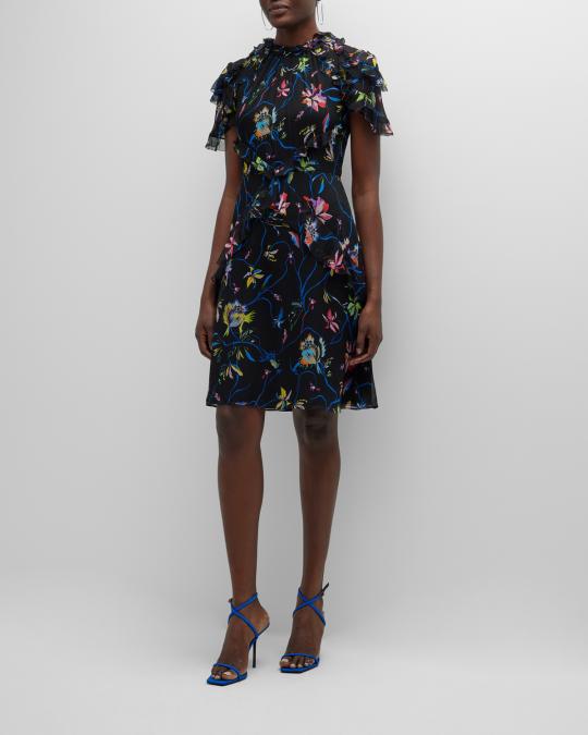 jason wu blue floral dress Jason Wu Collection Floral Dresses for Women