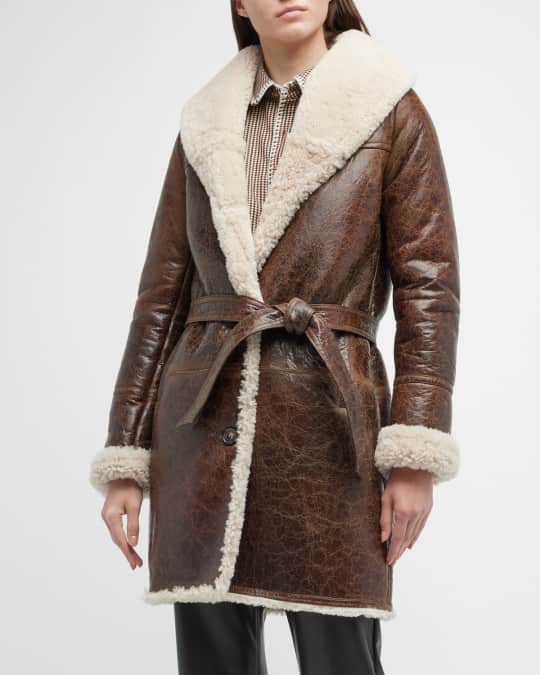 Neiman marcus clearance shearling coats