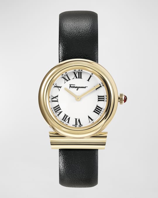 Salvatore ferragamo gancini watch outlet