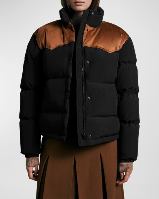 Theory asymmetric puffer hotsell jacket