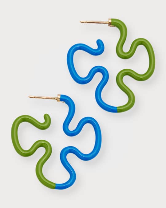 Bea Bongiasca Blue B Earrings