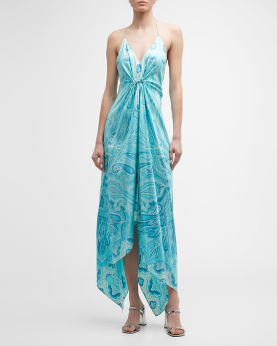 slim fit dress slacks Paisley Halter Dress – Sunbeam Vintage