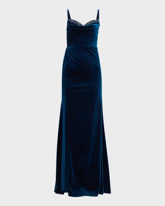 Marchesa notte beaded applique cocktail on sale dress