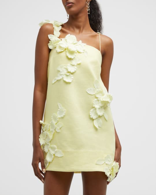 ジマーマン　HIGH TIDE MINI DRESS シルクドレス ワンピース Zimmermann High Tide Lift Off Flower Mini Dress | Neiman Marcus