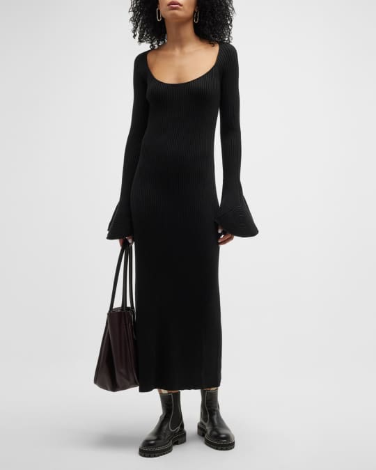 【美品】PROENZA SCHOULER 長袖ニット　シルク55％　定価6万 Proenza Schouler White Label Phyllis Knit Turtleneck | Neiman Marcus