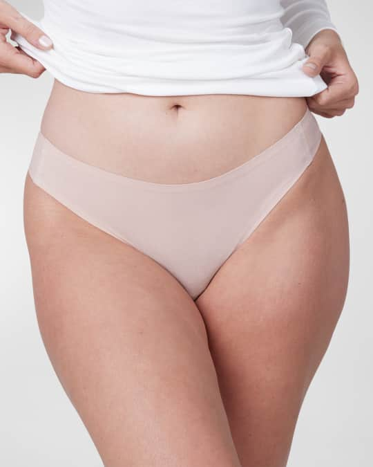 Spanx Mid-Rise Cotton Thong