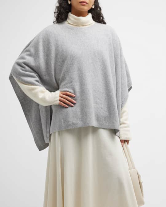 Neiman marcus cashmere poncho new arrivals