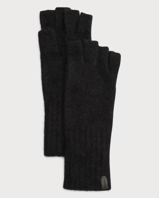 Vince CashmereBlend Fingerless Gloves Neiman Marcus