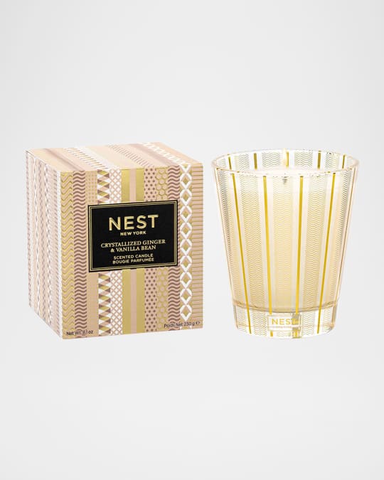 8.1 oz. Crystallized Ginger & Vanilla Bean Classic Candle