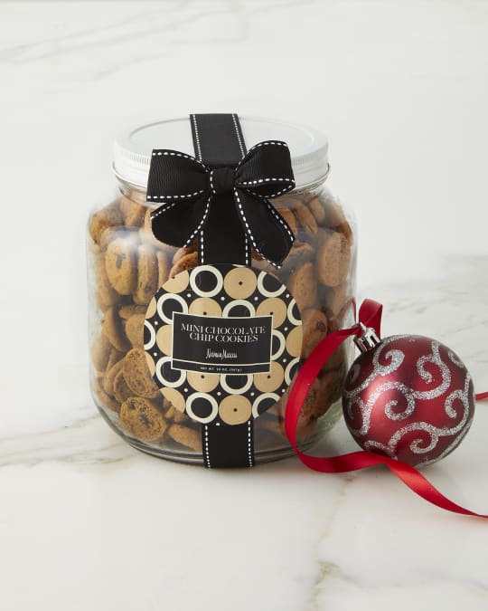 20 oz. Mini Chocolate Chip Cookies in Holiday Jar