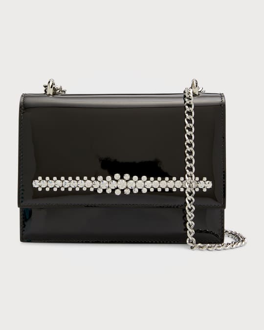 Jimmy Choo Bing Bohemia Crystal Chain Crossbody Bag Neiman Marcus