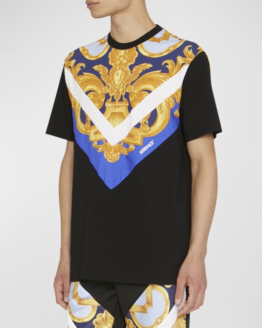 Versace t shirt barocco discount