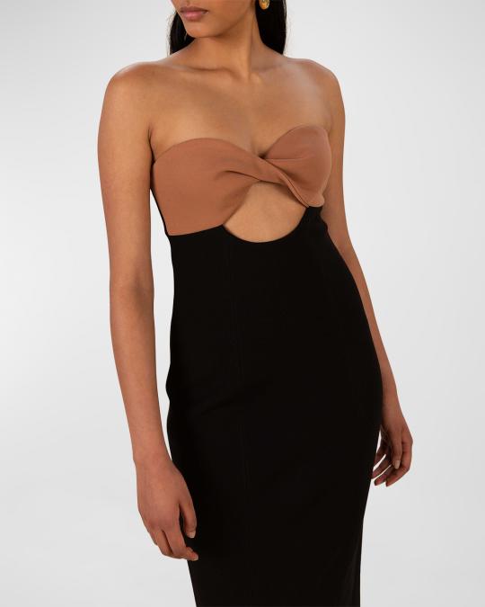 misha cut out dress Bella and Bloom Boutique