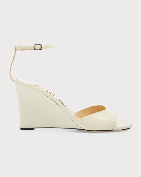 Jimmy choo white wedges shop