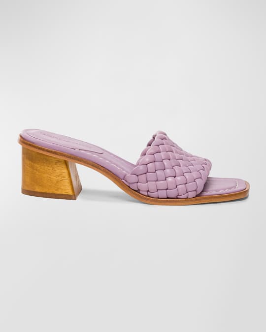 Bernardo Bethesda Woven Mule Sandals Neiman Marcus