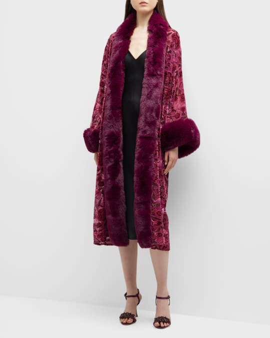 Adrienne landau coat deals