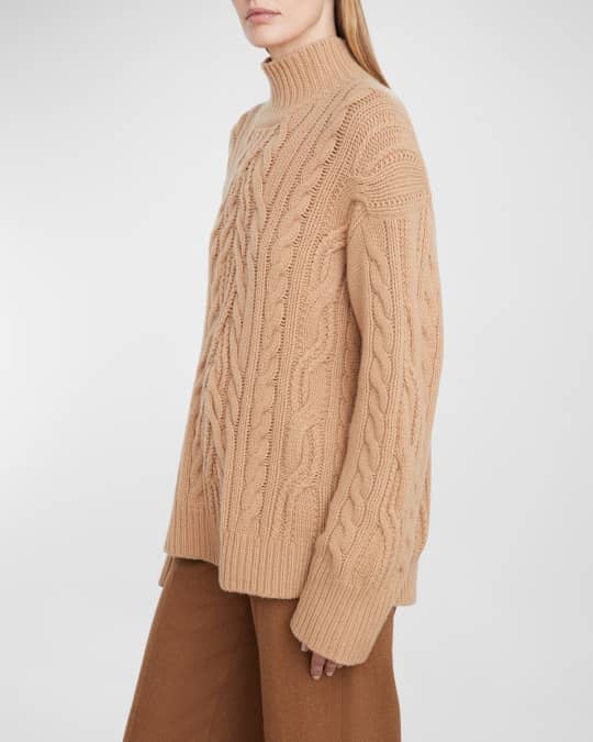 Vince cable knit sweater top