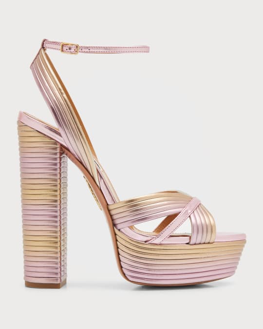 Sundance Ombre Ankle Strap Platform Sandals