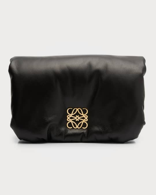 Loewe Goya Puffer Mini Crossbody Bag in Shiny Napa Leather