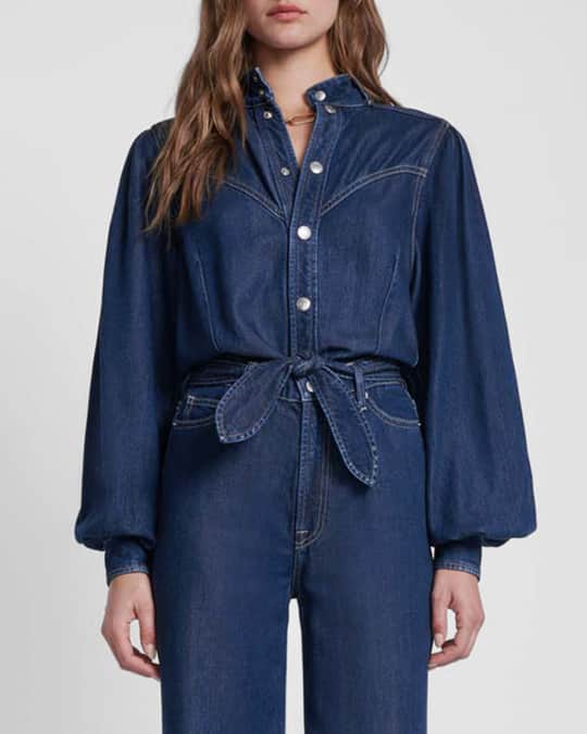 7 for all mankind denim jumpsuit store
