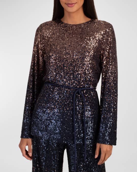 Neiman marcus sequin tops best sale