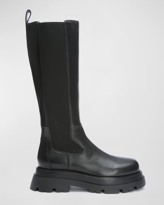Eden Tall Leather Chelsea Boots
