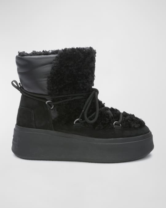 Ash shearling boots discount