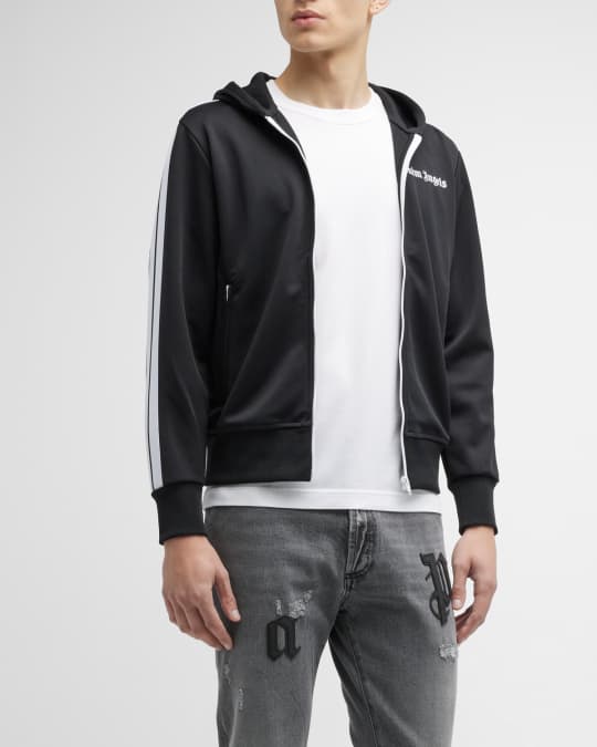 Palm angels hooded track jacket cheap