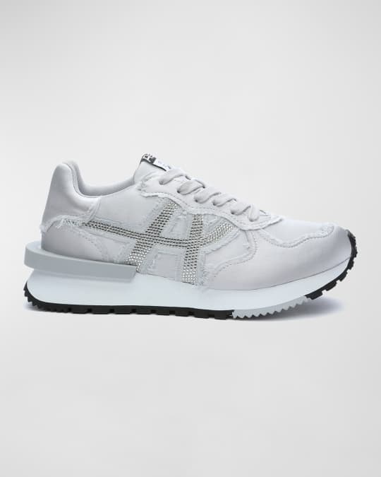 Toxic Satin Track Sneakers