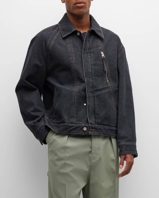 Marcus Men's Casual Denim Workwear Jacket