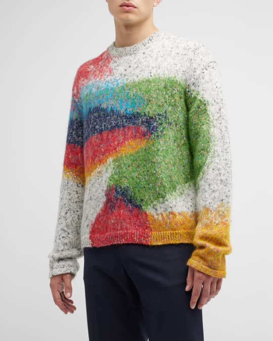 Floral print sweater mens new arrivals