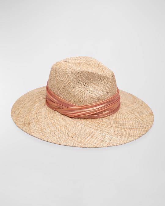 Eugenia Kim Emmanuelle Straw Fedora Hat | Neiman Marcus display picture 3