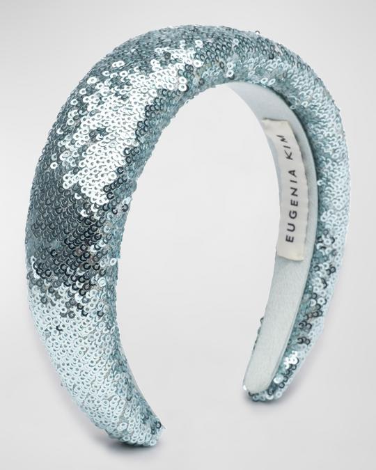 Eugenia Kim Cora Padded Sequin Headband | Neiman Marcus display picture 2