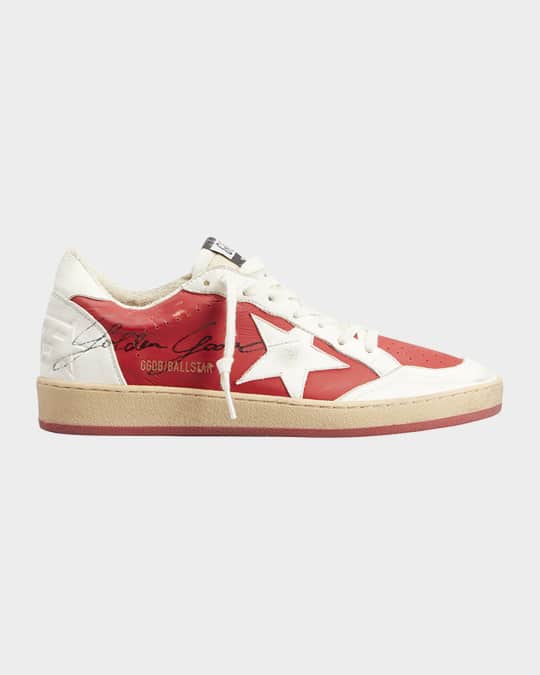 Ballstar Bicolor Script Low-Top Sneakers