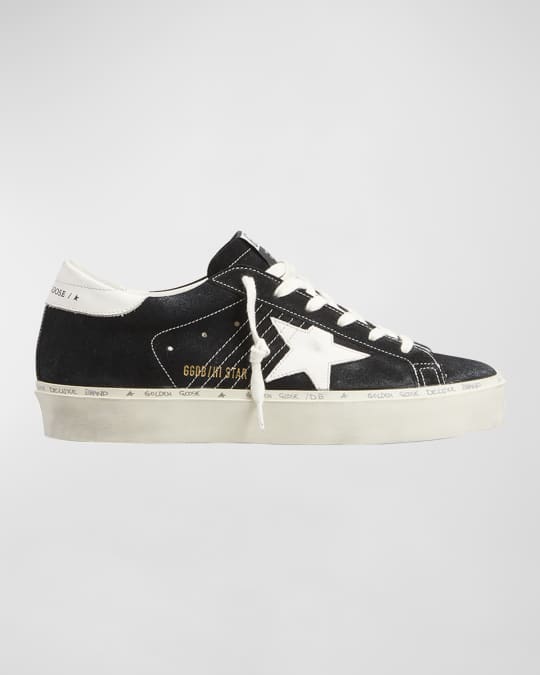 Hi Star Low-Top Suede Court Sneakers