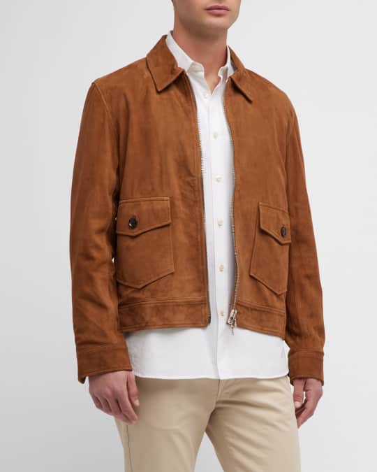 Neiman marcus suede jacket outlet