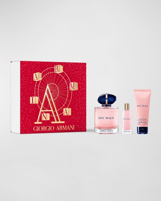 ARMANI beauty My Way Eau de Parfum 3-Piece Holiday Gift Set | Neiman Marcus