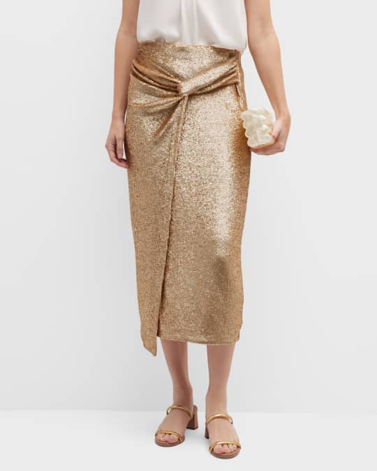 Sequin sarong skirt discount