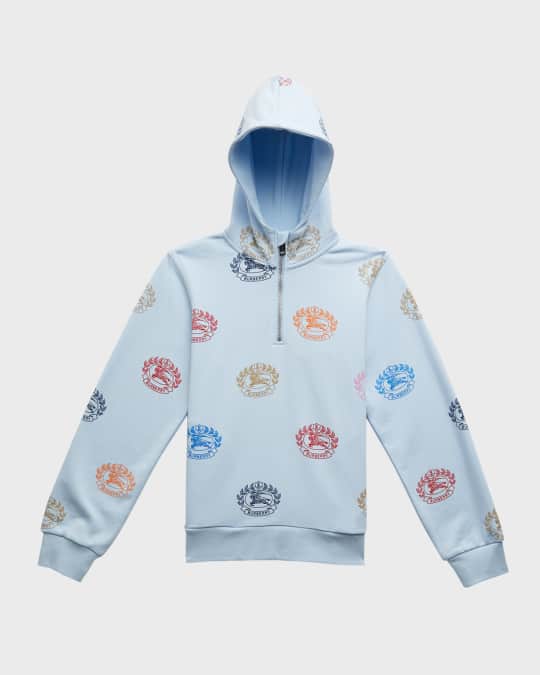 burberry crest hoodie