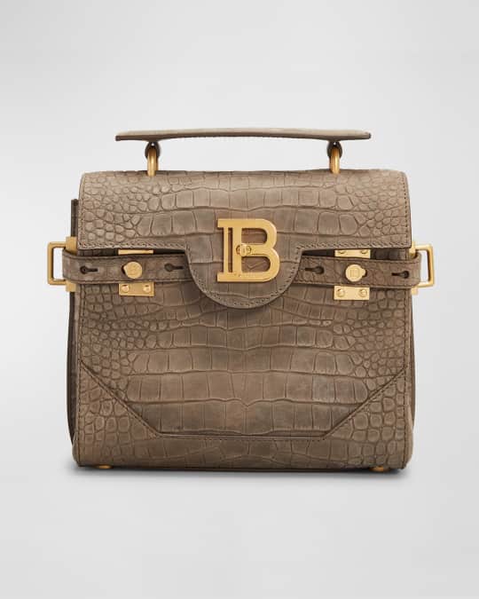 Balmain crocodile bag top