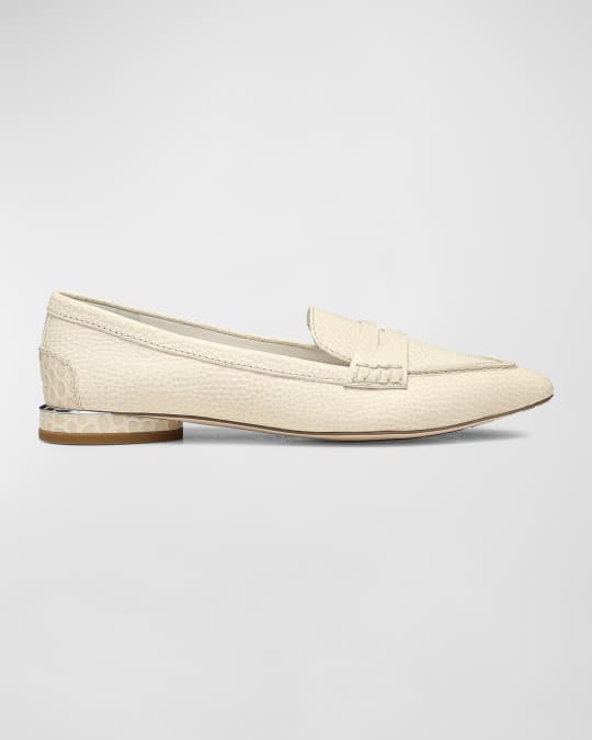 Donald J Pliner Renee Mixed Leather Penny Loafers | Neiman Marcus