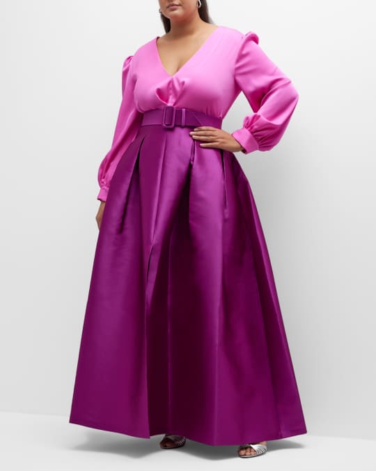 Neiman marcus plus size blouses on sale