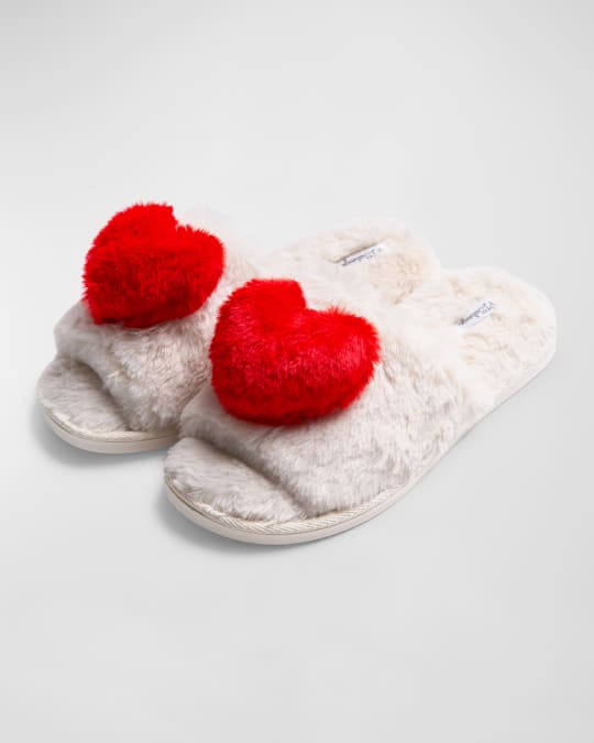 PJ Salvage Love Open Toe Slides Neiman Marcus
