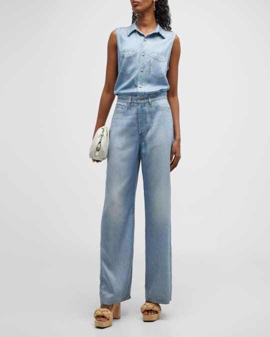 Louis Vuitton Fluid Silk Utility Jumpsuit