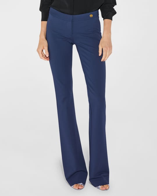 Jules Low-Rise Stretch Flare Pants