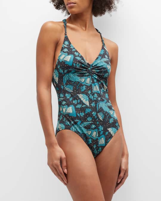 Ulla Johnson Madeira Maillot One Piece Swimsuit Neiman Marcus