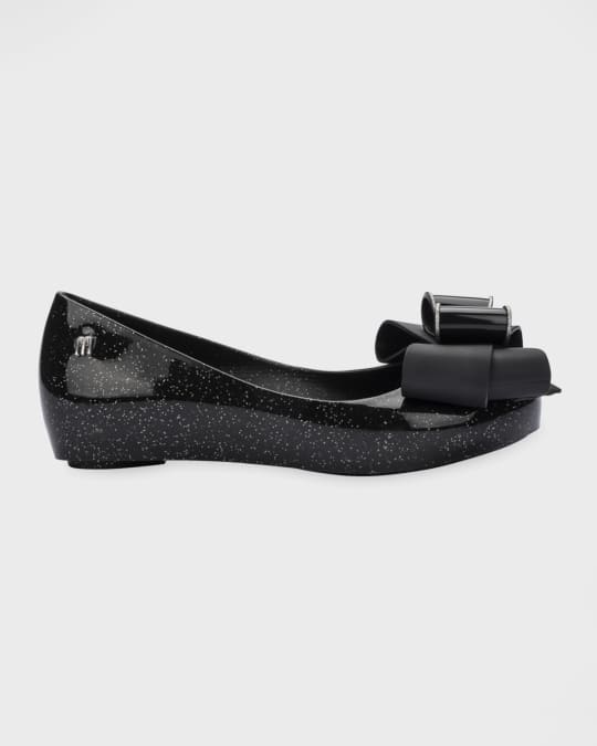 Girl's Bow Jelly Ballerina Flats, Baby/Kids