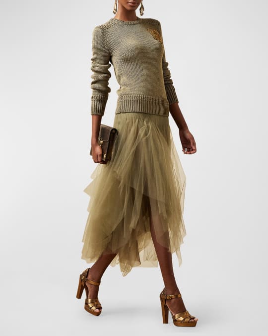 Ralph lauren tulle skirt hot sale