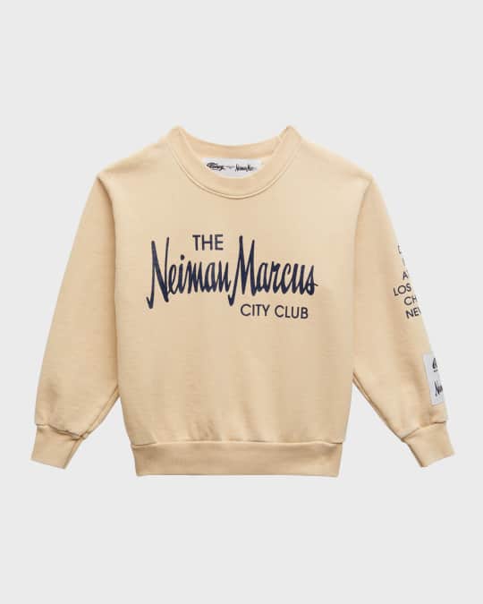 Kid s Neiman Marcus City Club Graphic Sweatshirt Size 2 12